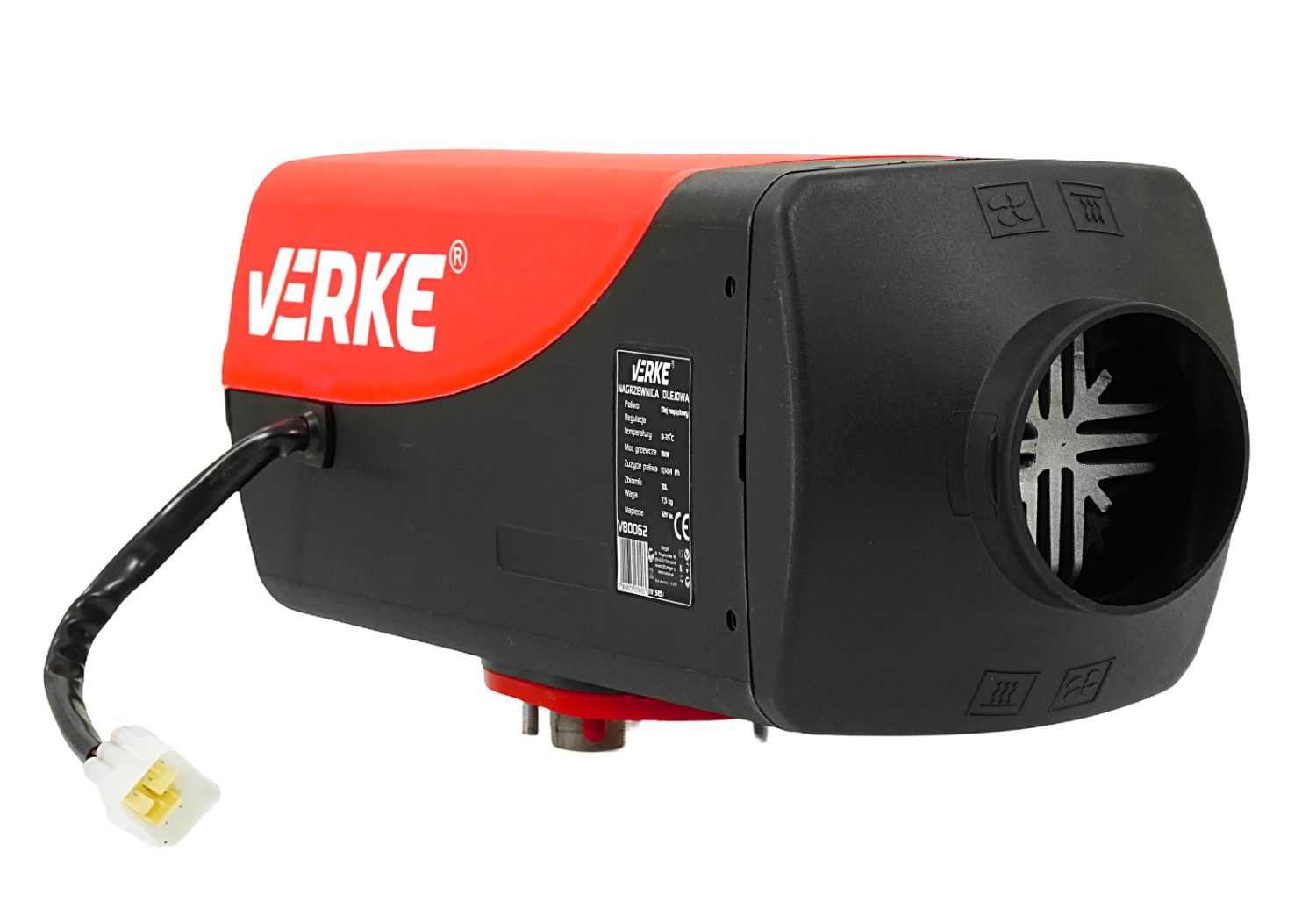 NAGRZEWNICA OLEJOWA MAŁA 8 kW VERKE - obrazek 3