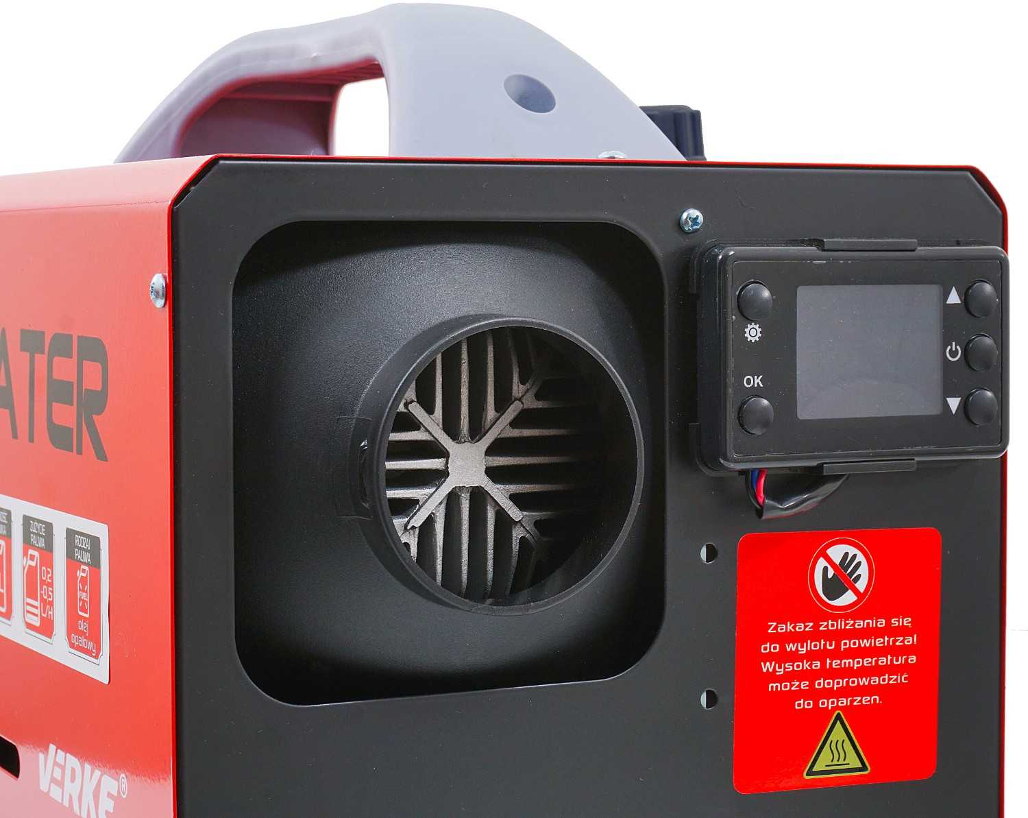 NAGRZEWNICA OLEJOWA 12 kW VERKE - obrazek 6