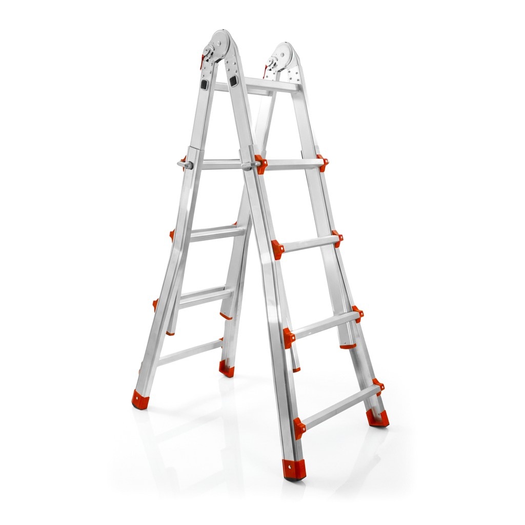 DRABINA WIELOFUNKCYJNA PRZEGUBOWA SKŁADANA 4x4 VERKE - obrazek 3